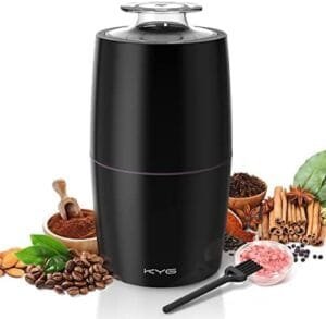 KYG Electric Coffee Grinder 300 W Motor 70 g Capacity Coffee Grinder