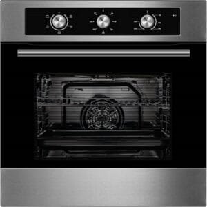 Cookology Built-in Electric Single Fan Oven in Stainless Steel with Minute Minder | COF600SS