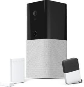 Abode Iota All-in-One Security Kit with Integrated Camera, Alarm, Key Fob, Motion & Door/Window Sensors