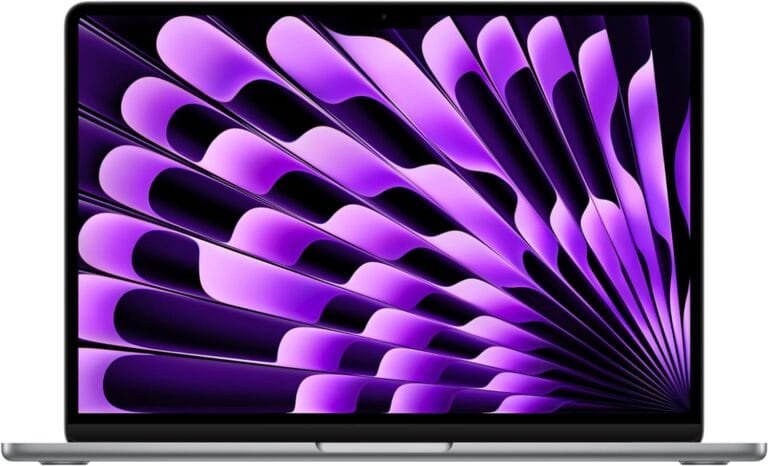 Apple 2024 MacBook Air 13-inch Laptop with M3 chip: 13.6-inch Liquid Retina Display, 8GB Unified Memory, 256GB SSD Storage, Backlit Keyboard, 1080p FaceTime HD Camera, Touch ID