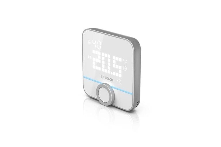 Bosch Smart Home Room Thermostat II for Wired Heating Systems, 230 V, Compatible with Google Assistant and Alexa