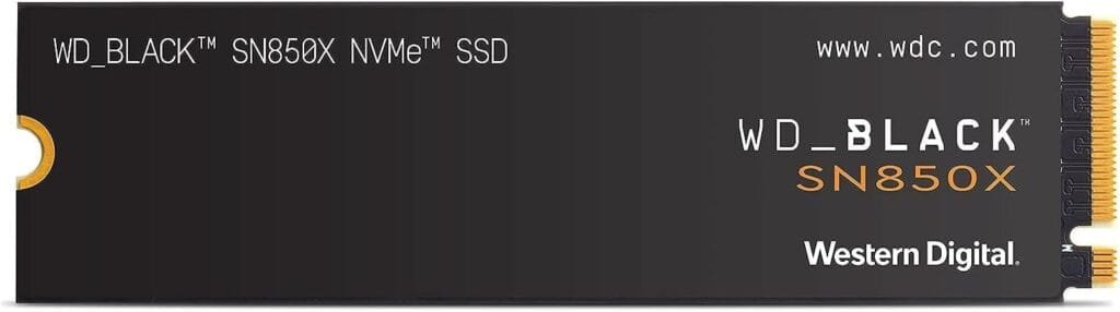 WD_BLACK 4TB SN850X NVMe Internal Gaming SSD Solid State Drive
