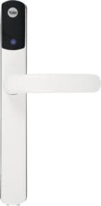 Yale SD-L1000-WH Conexis L1 Smart Keyless Door Handle For Home Security, Remote Lock/Unlock, App Control, Key Card and Phone Tag Included