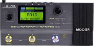 MOOER GE200 Amp Modelling Multi-Effects Pedal