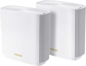 ASUS ZenWiFi AX6600 Tri-Band Mesh WiFi 6 System (XT8 2PK) - Whole Home Coverage up to 5500 sq.ft & 6+ rooms, AiMesh, Included Lifetime Internet Security, Easy Setup