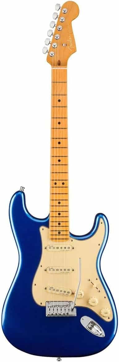 Fender American Ultra MN Cobra Blue - Electric Guitar