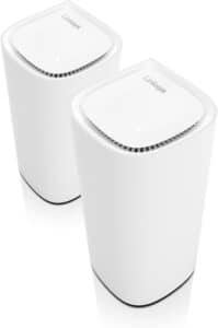 Linksys Velop Pro 6E WiFi Mesh System | Two Cognitive Mesh Tri-Band routers with 5.4 Gbps (AXE5400) Speed | Whole Home Coverage up to 6,000 sq ft
