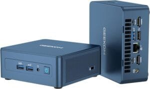 GEEKOM Mini PC Mini IT13, Intel i9-13900H Mini Computer (14 Cores, 20 Threads, up to 5.4GHz), 32GB DDR4 2TB SSD Mini PC Windows 11 Pro, NUC13 i9 Mini Desktop PC | 8K Iris Xe Graphics | USB4*2
