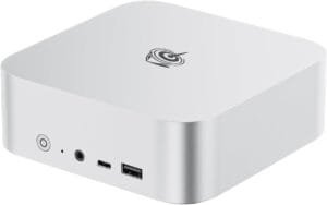 Beelink SER8 Mini PC, AMD Ryzen 7 8845HS (8C/16T up to 5.1GHz), 32GB DDR5 RAM 1TB M.2 PCIe4.0 SSD Mini Gaming PC, 4K Triple Display HDMI2.1/DP1.4/USB4, 2.5G RJ45/WiFi