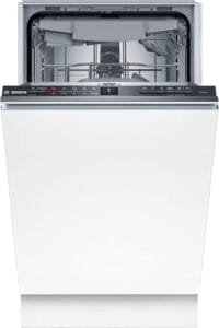 Bosch SPV2HMX42E, Series 2, Smart Dishwasher, Fully Integrated, 45 cm Wide, Cutlery Drawer, Extra Drying at the Touch of a Button, Height-Adjustable Upper Basket, Quiet and Efficient Motor,