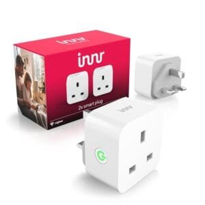 Innr Zigbee Smart Plug with Energy Monitoring, Works with Hue*, Alexa, Home Assistant, and SmartThings, Smart Socket Works as Zigbee Repeater,