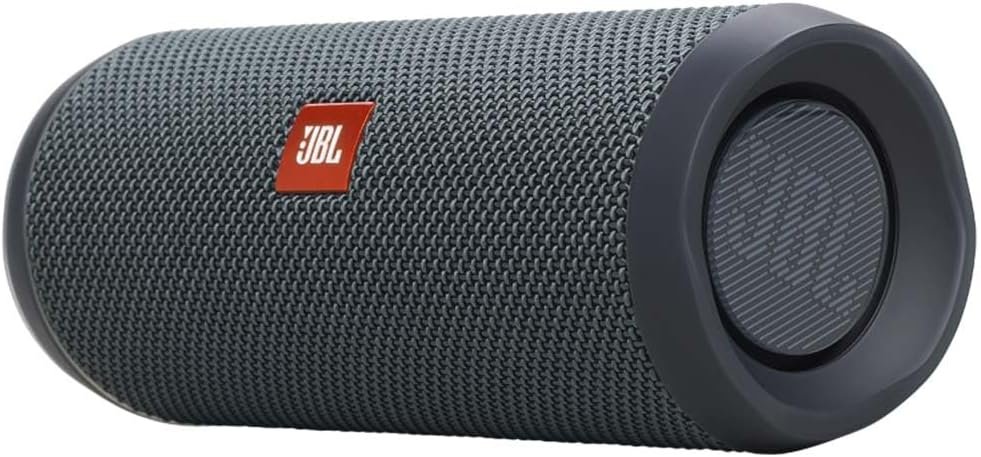 JBL Flip Essential 2 - Portable Bluetooth Speaker with Rechargeable Battery - IPX7 Waterproof - 10 Hours Battery Life - Black