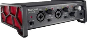 Tascam US-2X2HR USB Audio/MIDI Interface (2 Inputs, 2 Outputs)