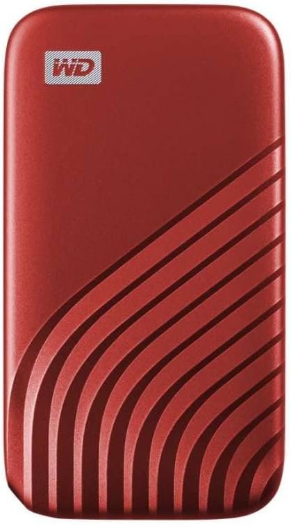 WD 1TB My Passport Portable SSD, External NVMe Solid State Drive, USB-C, up to 1050 MB/s, Works with PC, Xbox and Playstation, 2-meters drop resistance