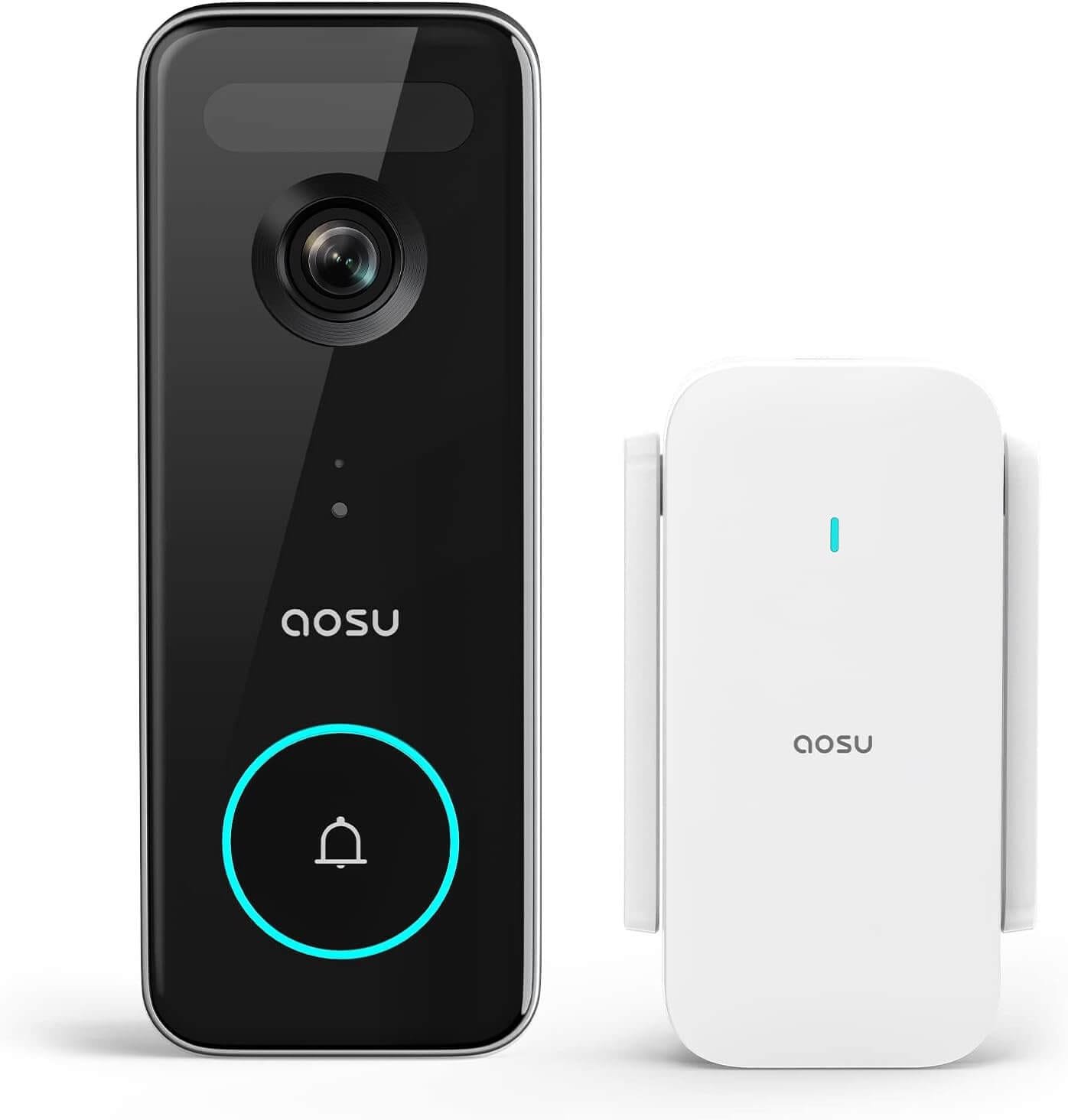 AOSU Video Doorbell Wireless, 5MP UHD