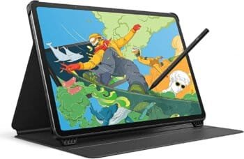 UGEE Pad•8GB+256GB Fun Drawing Pad•14.25''Standalone Drawing Tablet•No Computer Needed•2.4K Ultra HD Large Screen with Full-Laminated Screen•Android 14 ipad Drawing Stand for 10000mAh+27W Battery
