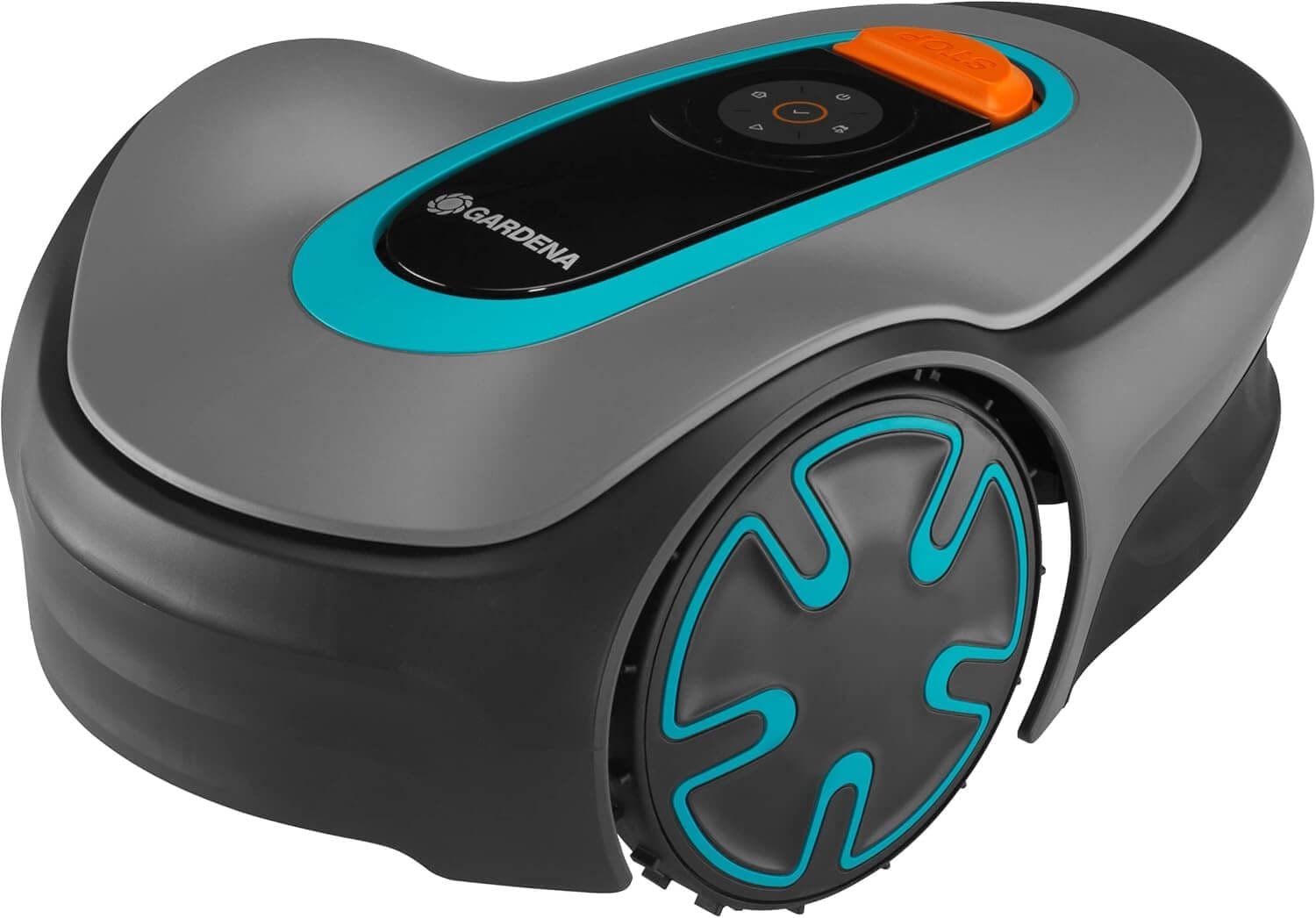 Gardena Sileno minimo Robotic Lawnmower 250 m²: Intelligent Lawnmower with Optimal Connectivity, Programmable with Gardena Bluetooth App, DE Version (15201–20)