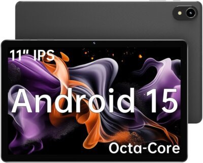 11" Tablet, 2025 Android 15 with Octa-core Processor