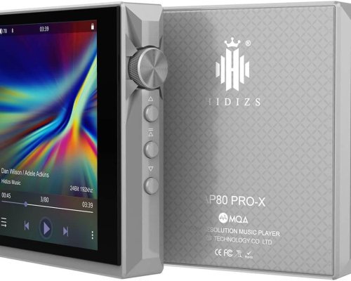 AP80 PRO-X Balanced Lossless MQA Bluetooth Music MP3 Player with Dual ESS9219C DAC Chips and Supports MQA 8X/LDAC/apt-X/AAC/USB DAC/DSD256/Hi-Res Audio Wireless DAP