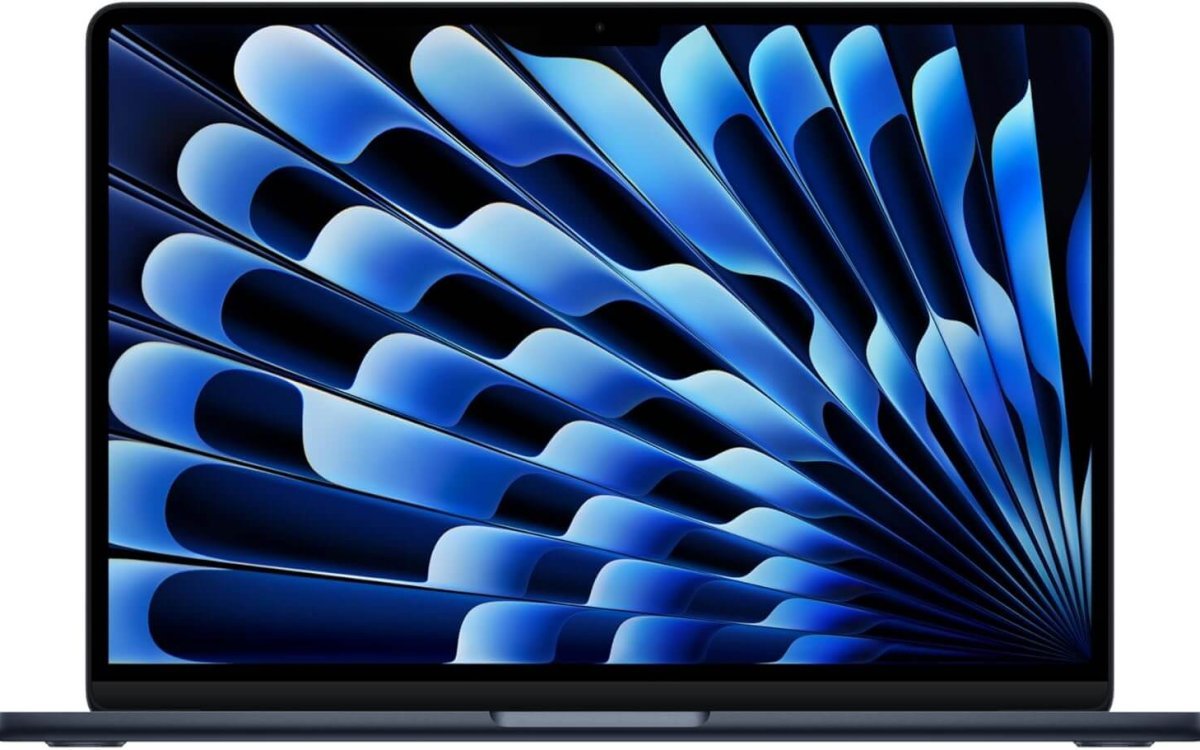 Apple 2025 MacBook Air 13-inch Laptop with M4 chip: Built for Apple Intelligence, 13.6-inch Liquid Retina Display, 16GB Unified Memory, 256GB SSD Storage, 12MP Center Stage Camera, Touch ID; Midnight