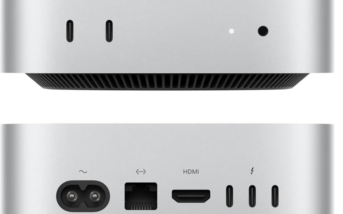 Apple Mac mini Desktop Computer with M4 chip with 10 core CPU and 10 core GPU: Built for Apple Intelligence, 16GB Unified Memory, 256GB SSD Storage, Gigabit Ethernet. Works with iPhone/iPad