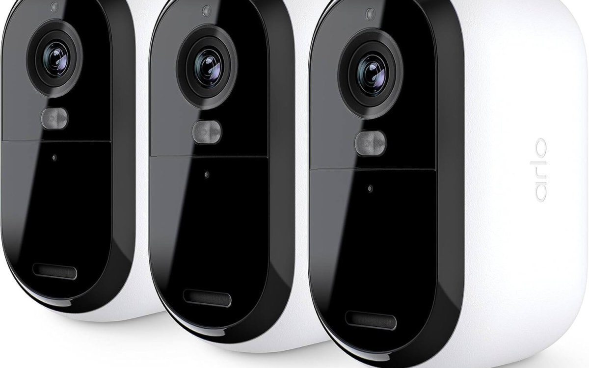 Arlo Essential Security Camera 2K | Outdoor - Indoor | 2nd Gen | Wireless with Spotlight, 2-Way Audio, Color Night Vision, Live Stream, Motion Activation