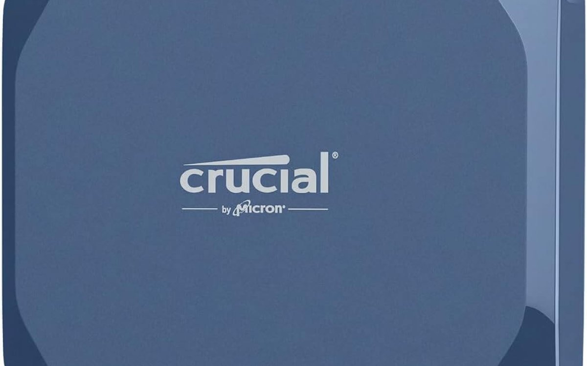 Crucial X10 4TB Portable SSD, Up to 2,100MB/s, USB 3.2 USB-C, External Solid State Drive, Compatible with Windows, Mac & Android, Durable Storage for Games, Photos & Files