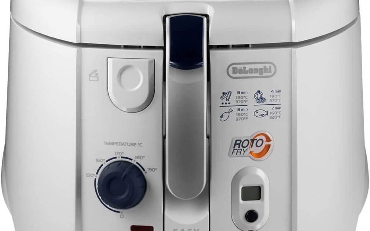 DeLonghi F 28313.W Stand-Alone Deep Fryer 1.1L 1800W White Fryer - fryers (Deep Fryer, 1.1 L, 1 kg, 150 °C, 190 °C, White)