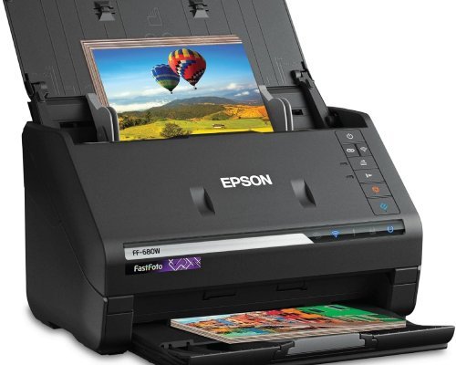 Epson FastFoto FF-680W Wireless High-Speed Photo and Document Scanning System