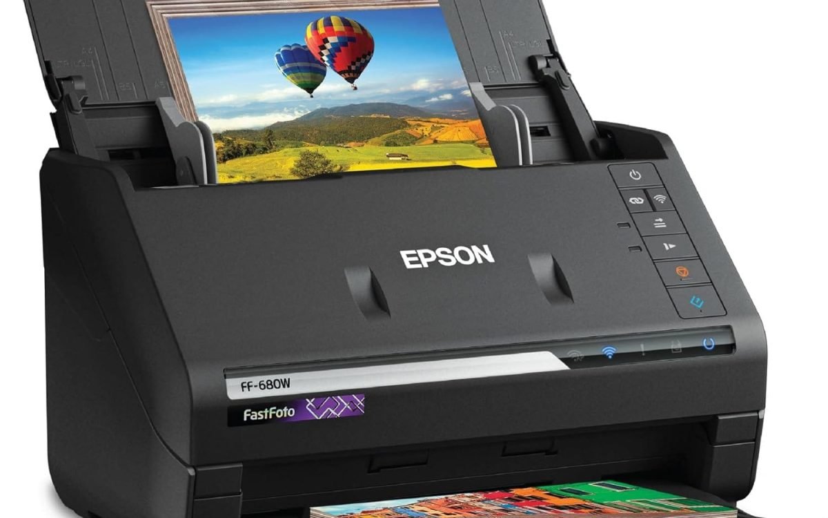 Epson FastFoto FF-680W Wireless High-Speed Photo and Document Scanning System