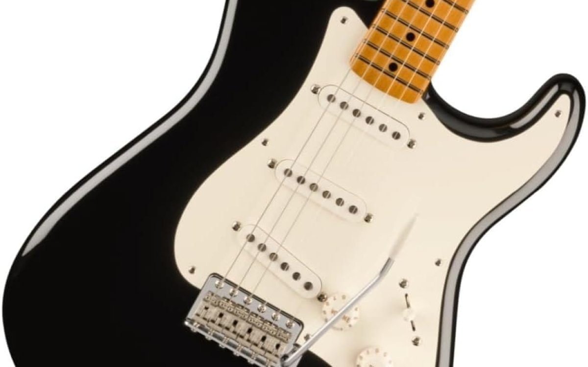 Fender Vintera II '50s Stratocaster Electric Guitar - Black with Maple Fingerboard