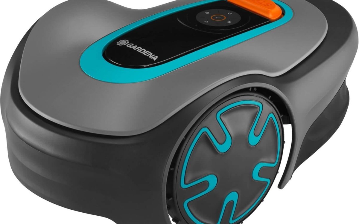 Gardena Sileno minimo Robotic Lawnmower 250 m²: Intelligent Lawnmower with Optimal Connectivity, Programmable with Gardena Bluetooth App, DE Version (15201–20)