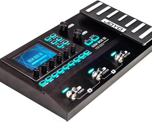 JOYO Guitar Multi Effect Processor with Expression Pedal with 157 Effect, 61 Preamp Modeling, 40 Drum Machine, IR Cab Simulation, Looper, Tap Tempo