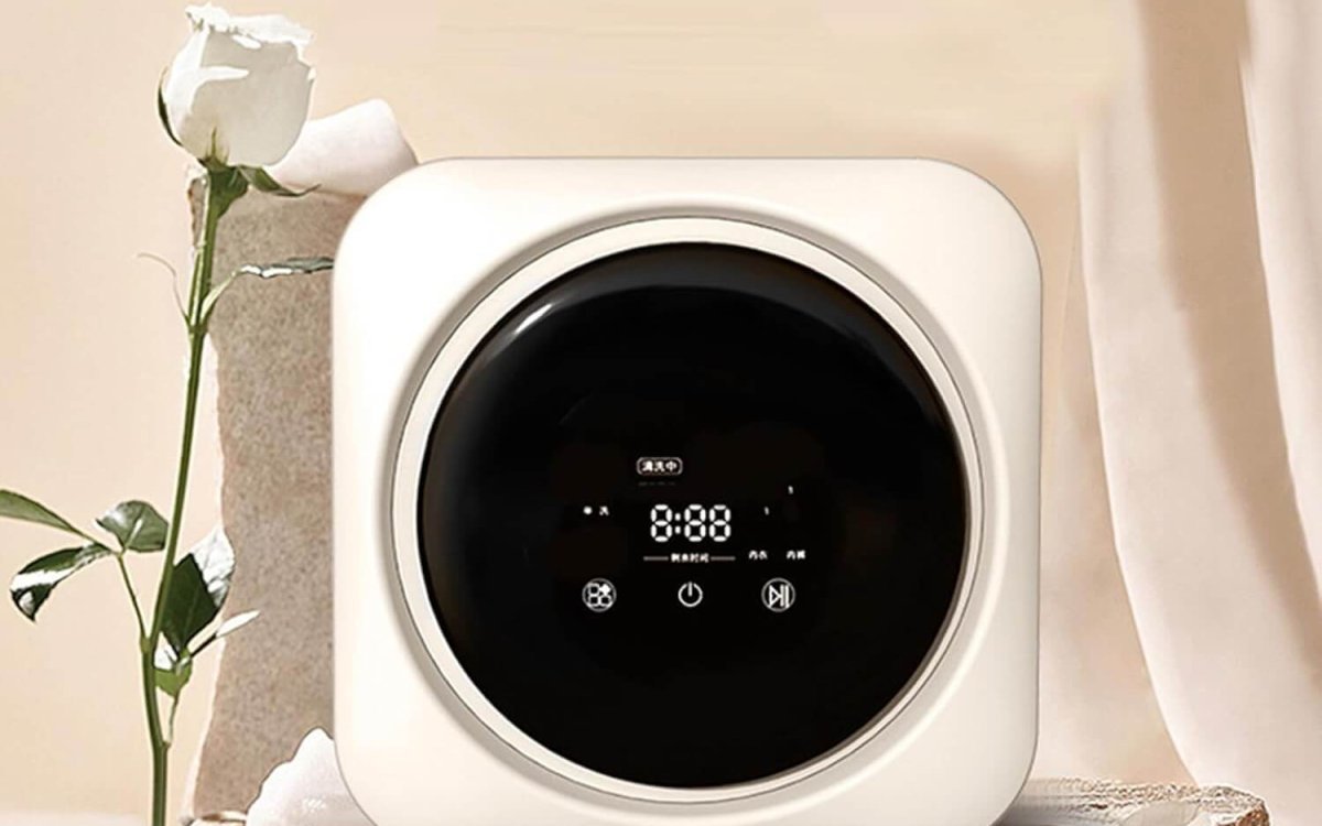 KJWHHOZ Wall Mounted Washer and Dryer,Fully Automatic Front Drum Washing Machine,Mini Dryer,Compact Laundry
