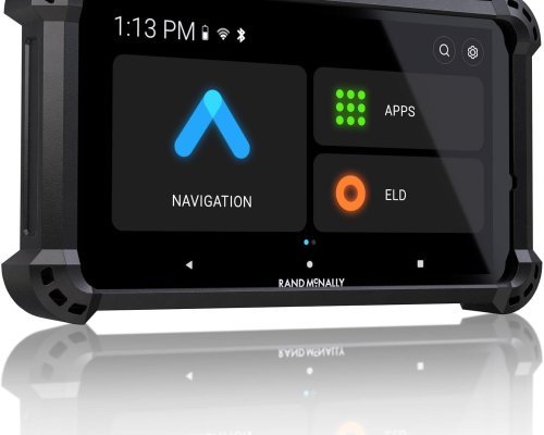 Rand McNally RANDTAB6 Rand Tablet with Rand Navigation GPS with Speed Camera Alerts and Live Traffic, Weather and Fuel