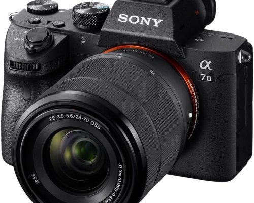Sony Alpha 7 III | Full-Frame Mirrorless Camera with Sony 28-70 mm f/3.5-5.6 Zoom Lens ( Fast 0.02s AF, 5-axis in-body optical image stabilisation, 4K HLG, Large Battery Capacity )