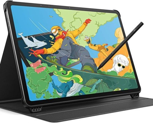 UGEE Pad•8GB+256GB Fun Drawing Pad•14.25''Standalone Drawing Tablet•No Computer Needed•2.4K Ultra HD Large Screen with Full-Laminated Screen•Android 14 ipad Drawing Stand for 10000mAh+27W Battery